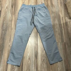 Figs Dusty Blue Yolo pants